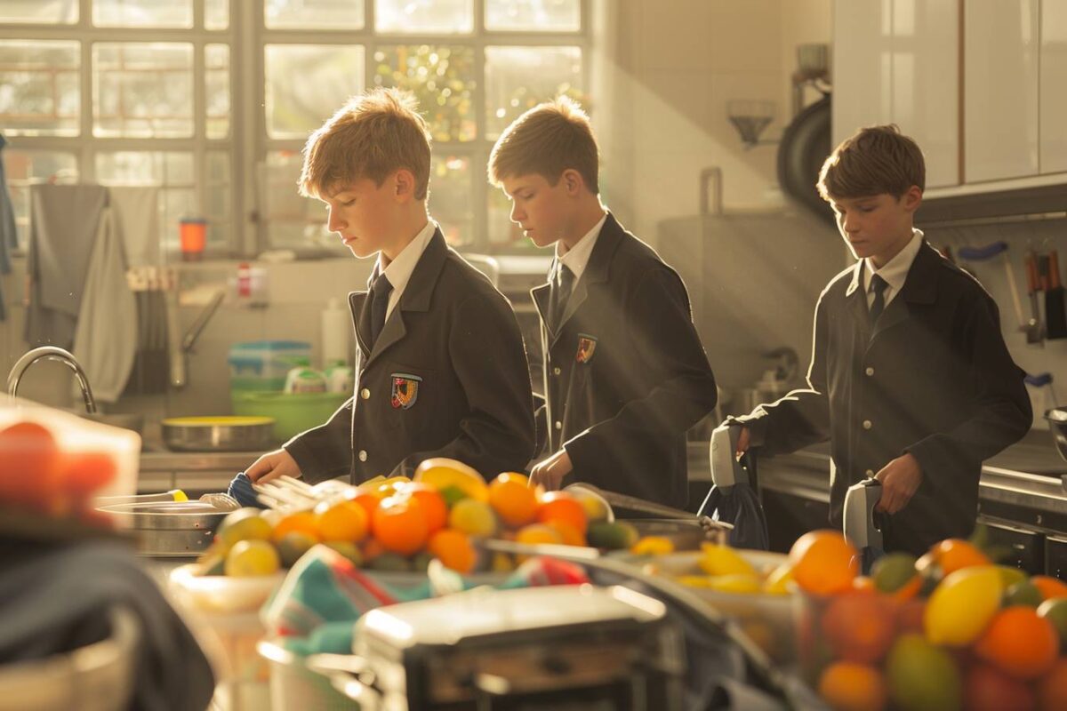 Apprenez comment cette école en Espagne prépare les garçons à être indépendants en leur enseignant la cuisine et le repassage