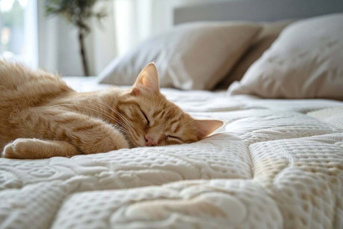 Comment nettoyer efficacement et naturellement les accidents de pipi de chat sur votre matelas