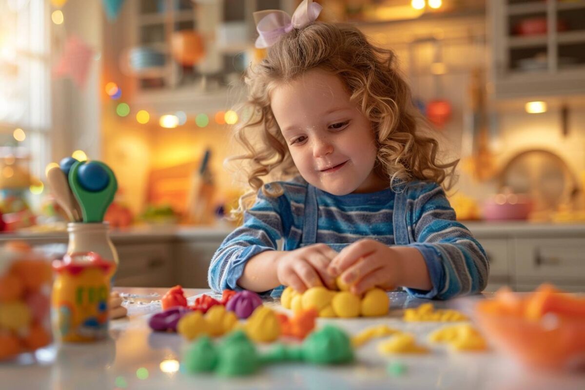 Créez un moment de bonheur et de sécurité pour vos enfants avec cette recette de pâte à modeler comestible facile à préparer