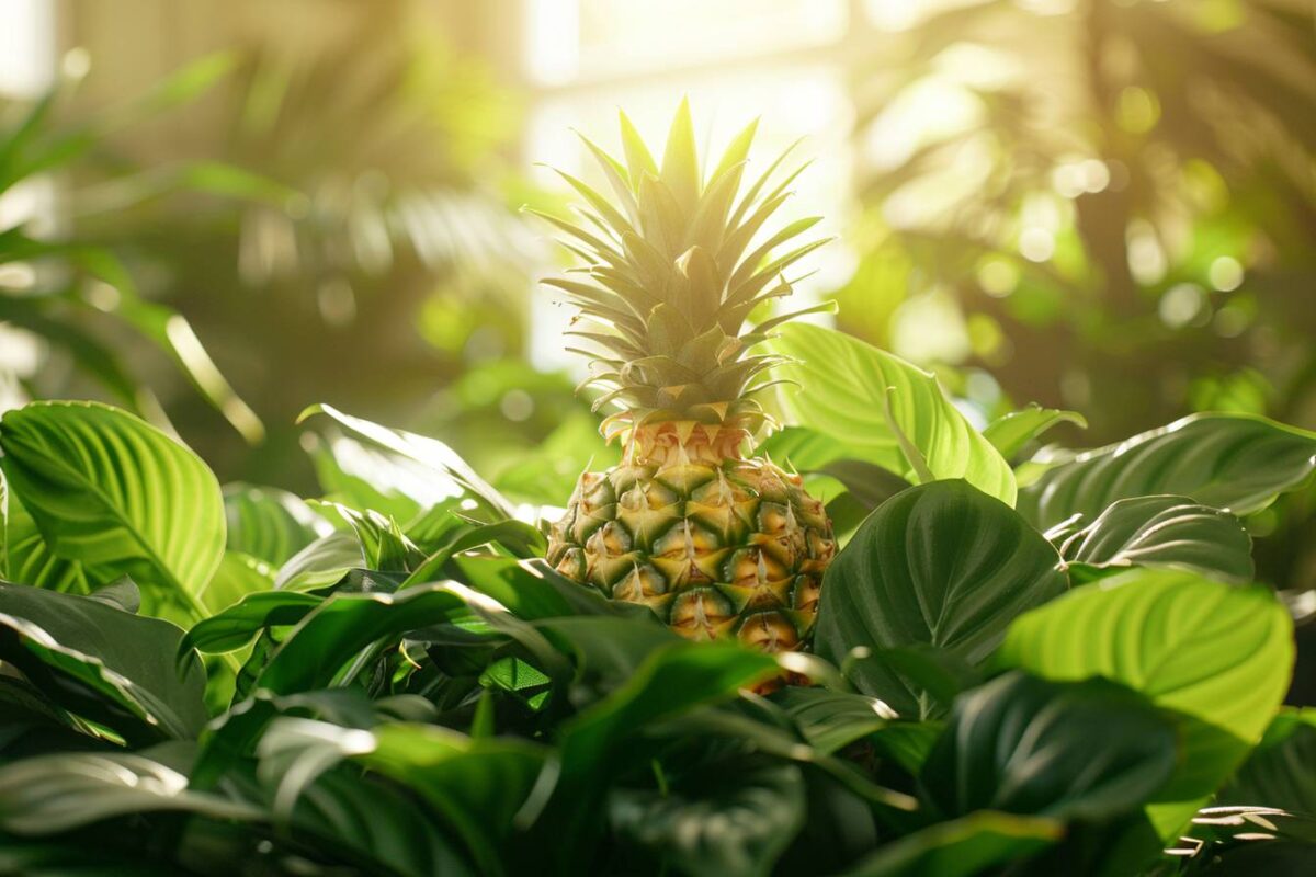 Découvrez comment cultiver un ananas chez vous, directement à partir de la couronne du fruit