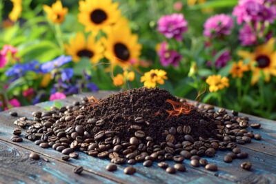 Découvrez comment éloigner les guêpes simplement avec du café moulu brûlé