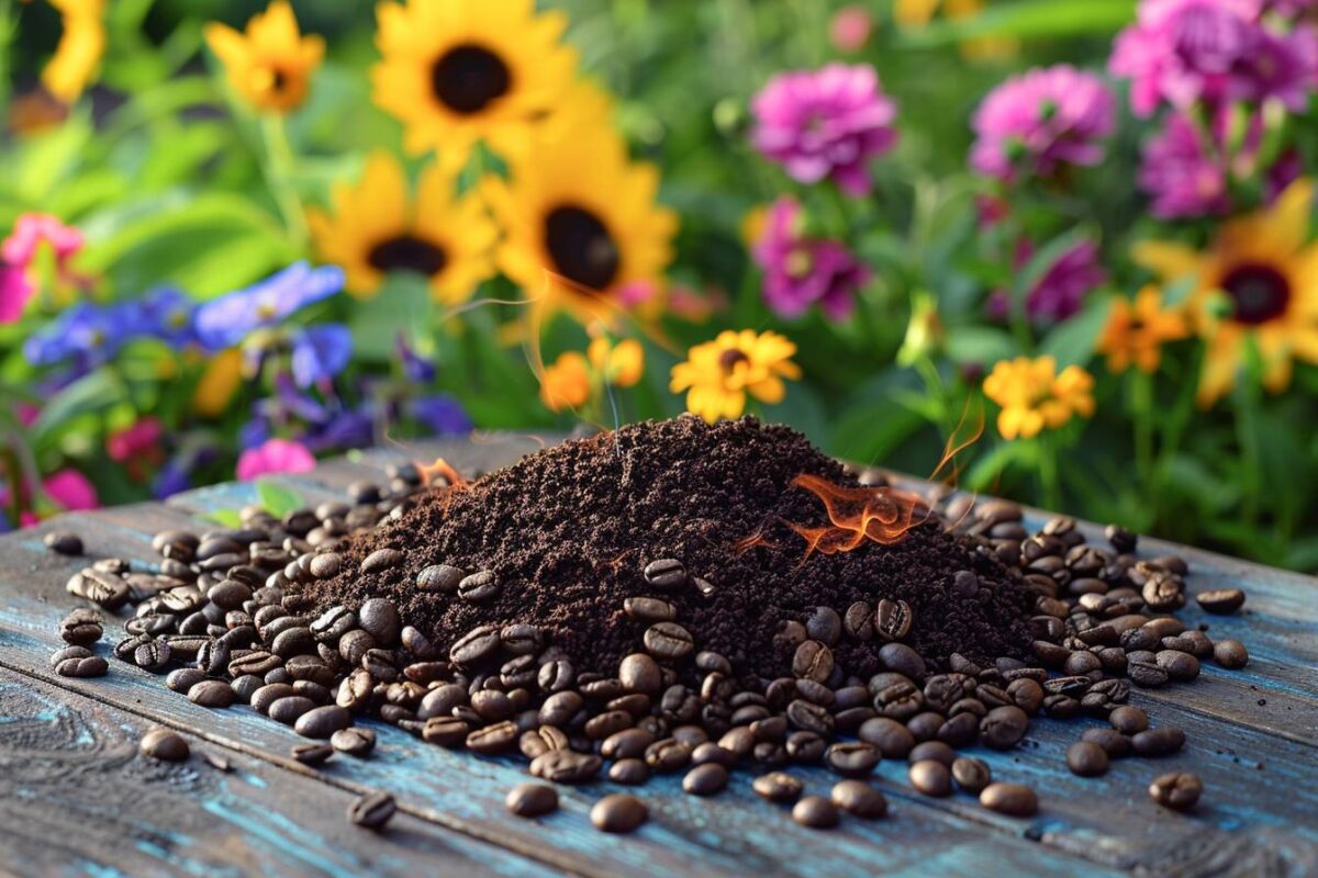 Découvrez comment éloigner les guêpes simplement avec du café moulu brûlé