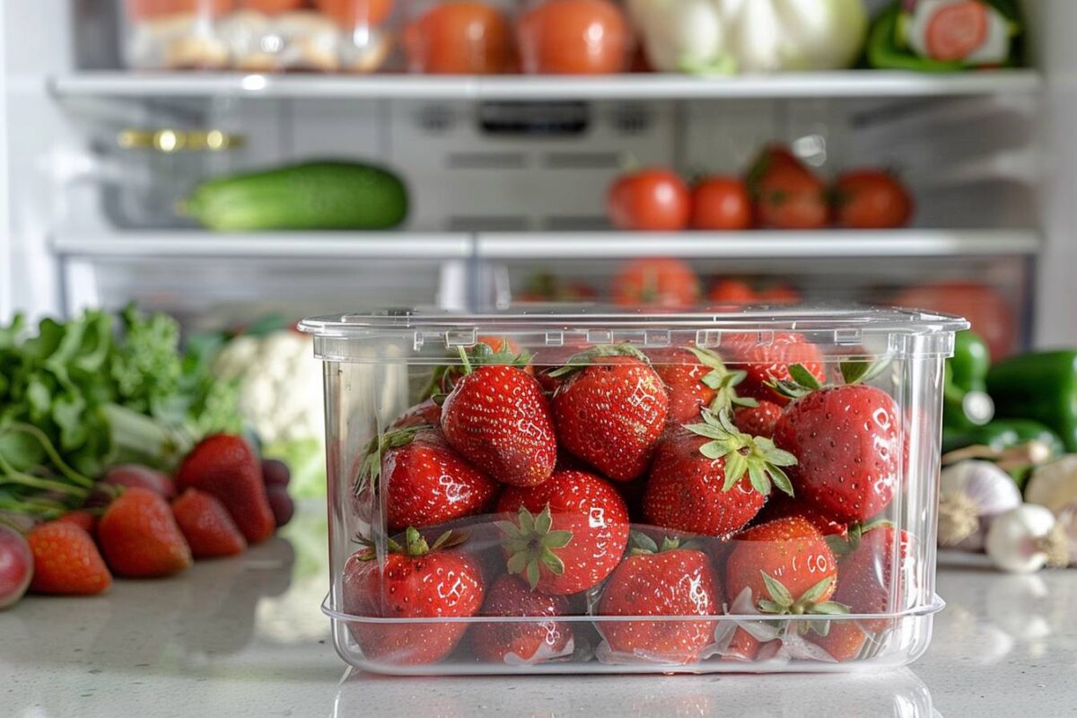 Découvrez comment garder vos fraises fraîches pendant des semaines dans votre réfrigérateur