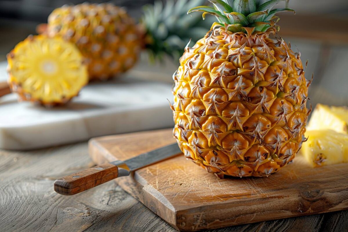 Découvrez comment préparer un ananas en deux minutes pour des résultats impeccables