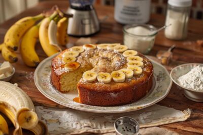 Découvrez comment préparer un délicieux gâteau à la banane sans œufs, parfait pour votre santé et votre palais