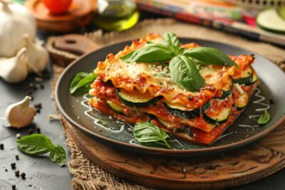 Découvrez comment réaliser des lasagnes aux tomates et courgettes pour un repas économique et délicieux