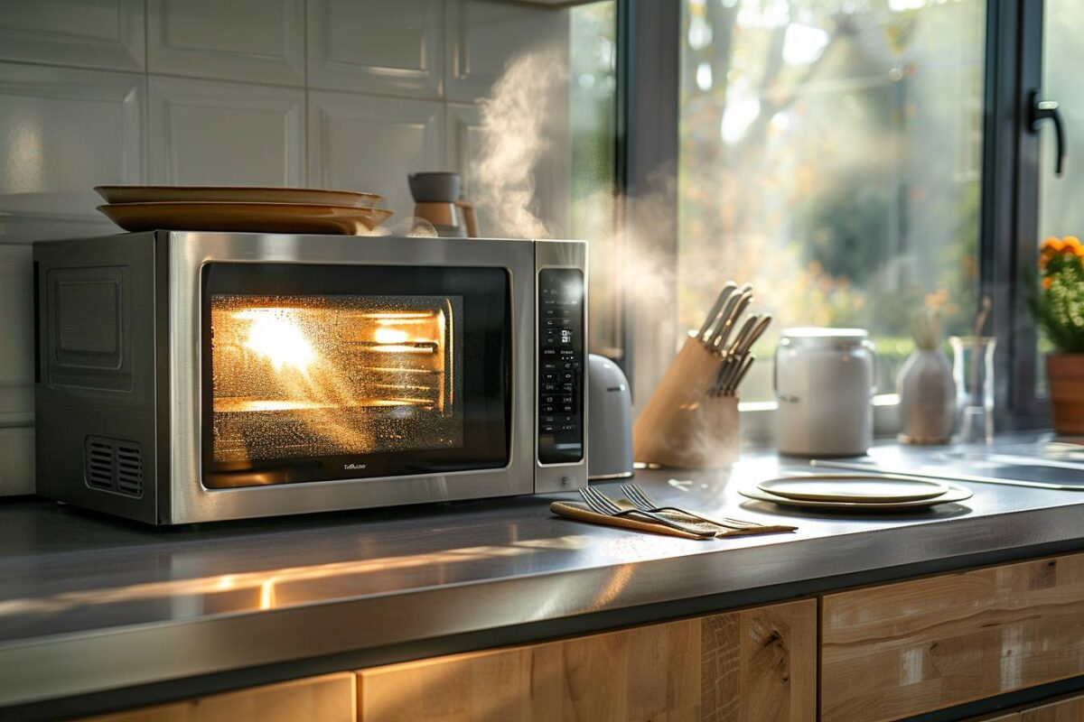 Découvrez pourquoi il est essentiel de laisser la porte de votre micro-ondes ouverte quelques minutes après utilisation