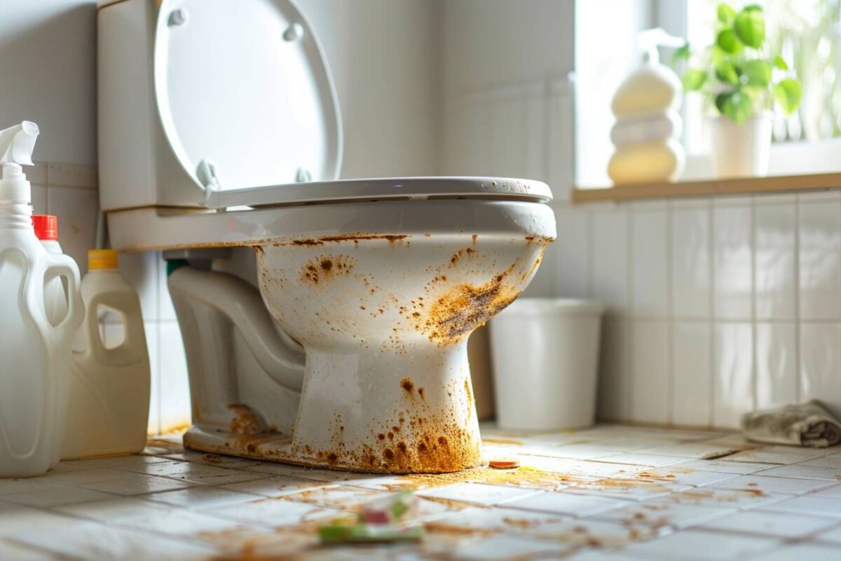 Sept conseils pour éliminer facilement la rouille de vos toilettes et redonner de l'éclat