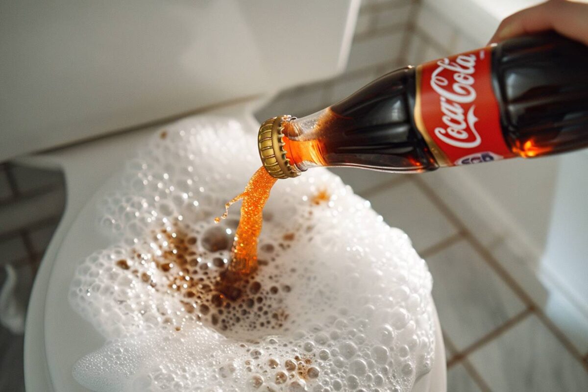 Vous ne croirez jamais cette méthode simple pour déboucher vos toilettes avec du Coca-Cola